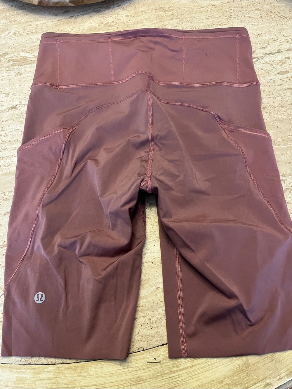lululemon athletica Women's Burgundy Athletic Shorts
